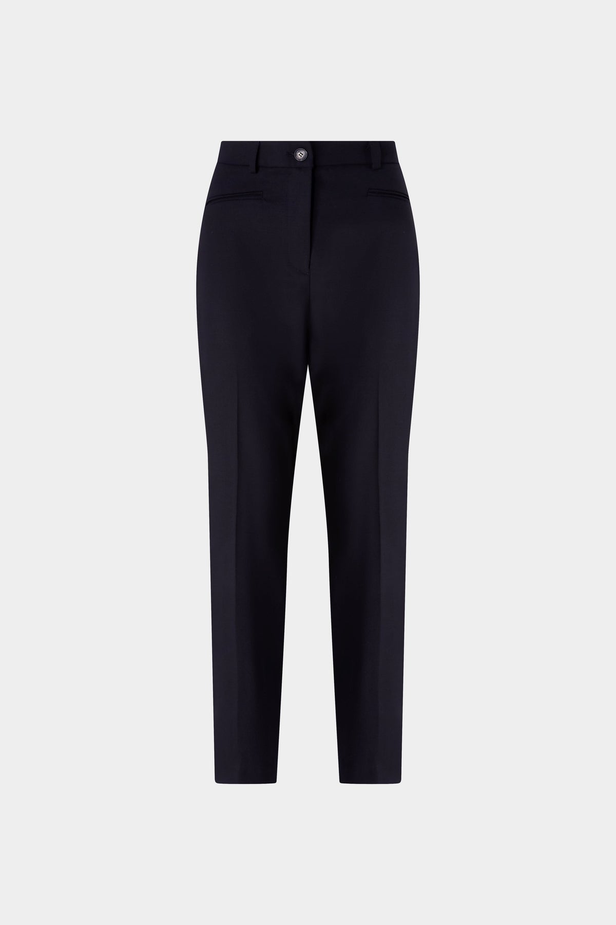 Black Tailored Skinny Trousers