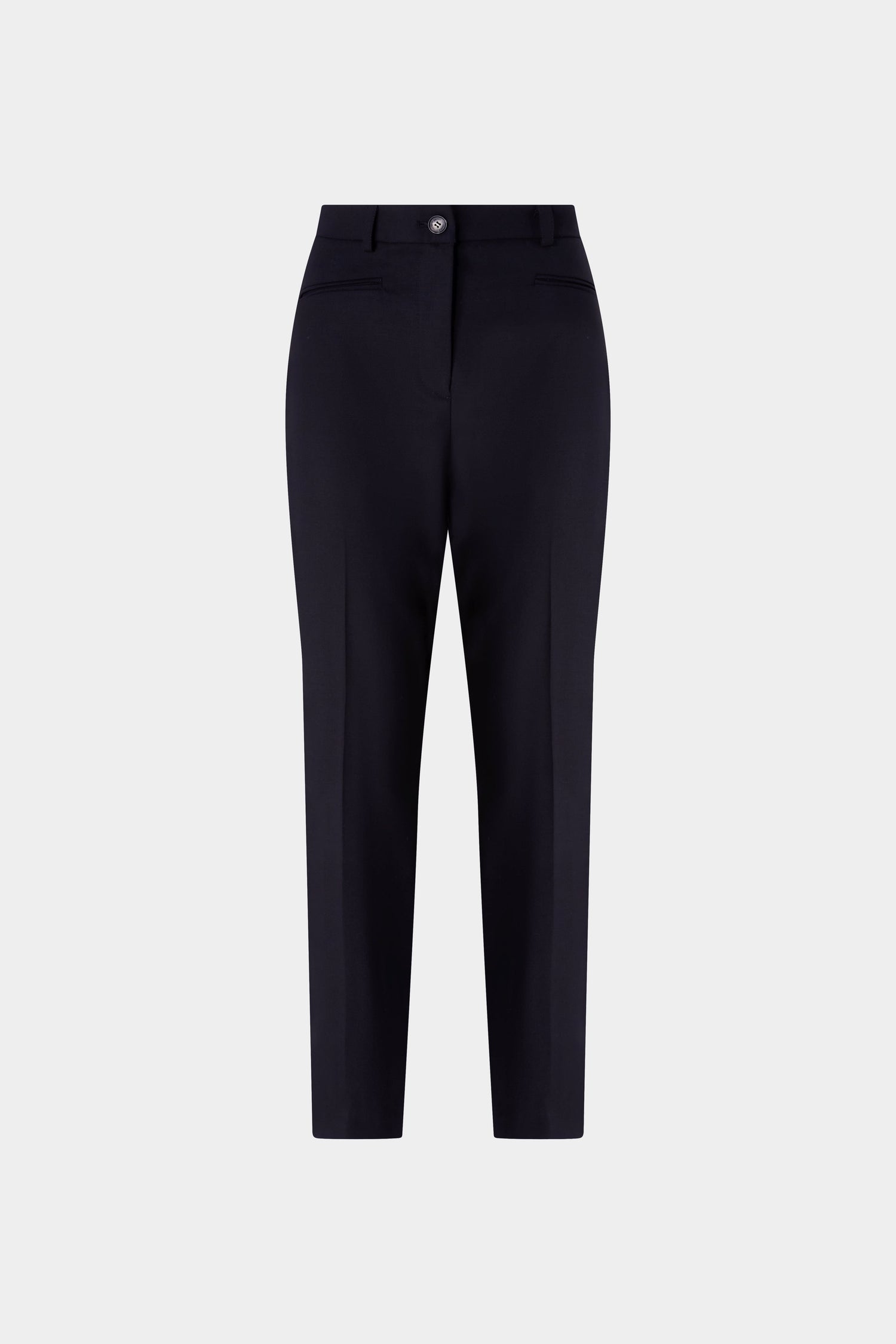 Black Tailored Skinny Trousers
