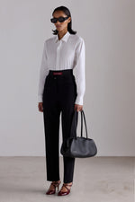 Black Tailored Skinny Trousers