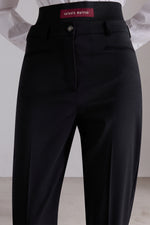 Black Tailored Skinny Trousers