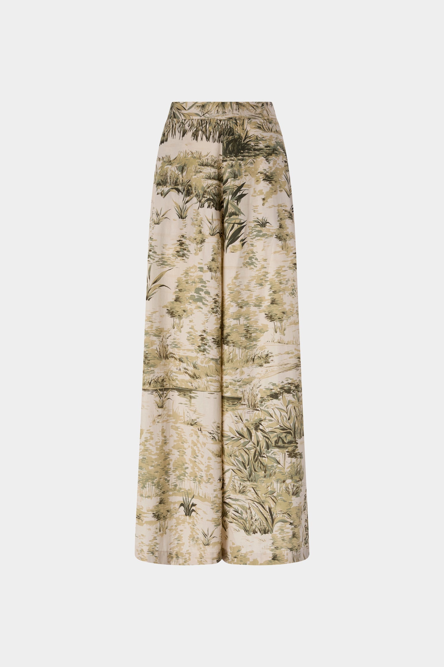 Botanical Wide-Leg Trousers