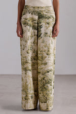 Botanical Wide-Leg Trousers