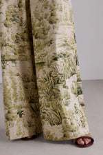 Botanical Wide-Leg Trousers
