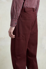 Bordeaux Carpenter Trousers