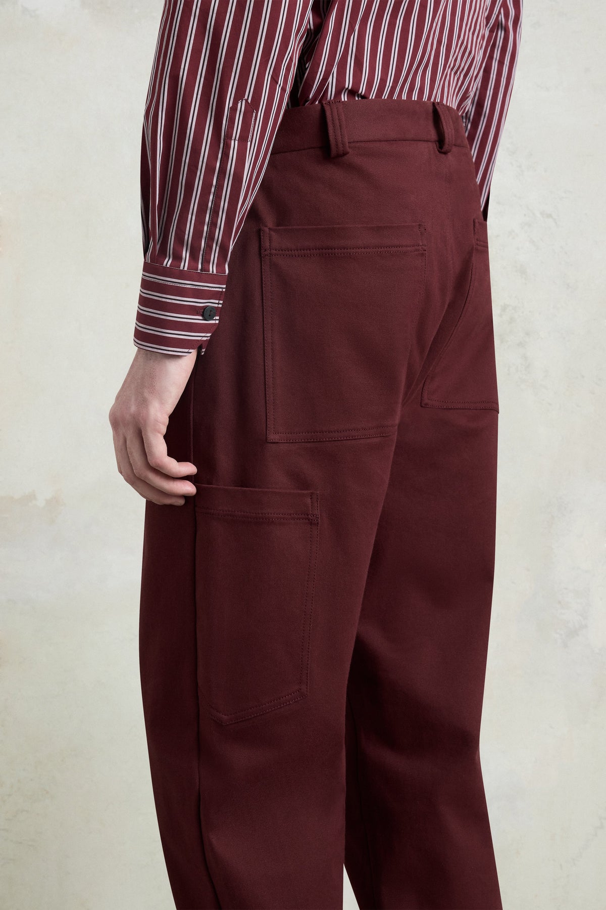 Bordeaux Carpenter Trousers