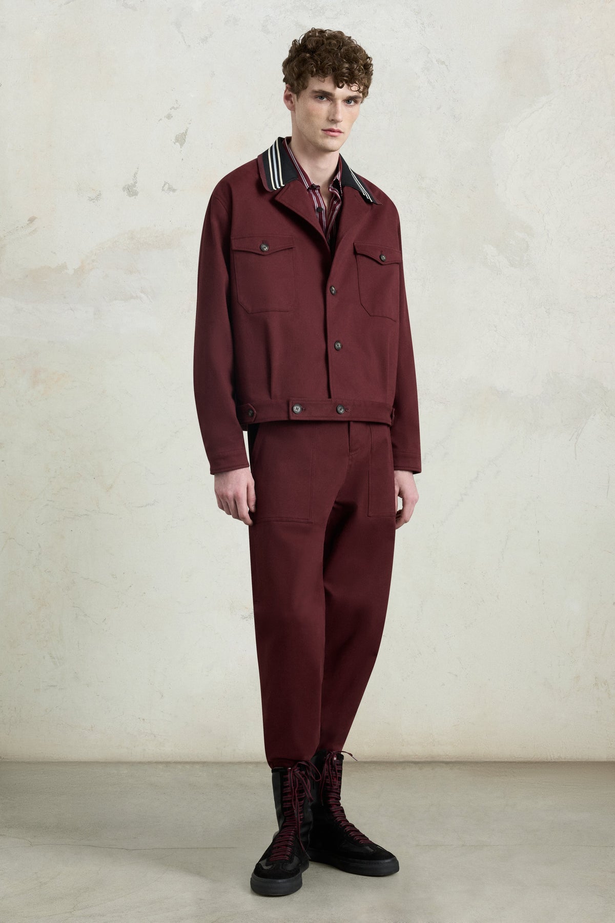 Bordeaux Carpenter Trousers