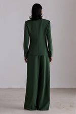 Virgin Wool Trousers with Scarf