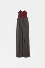 Pinstripe Bustier Trousers