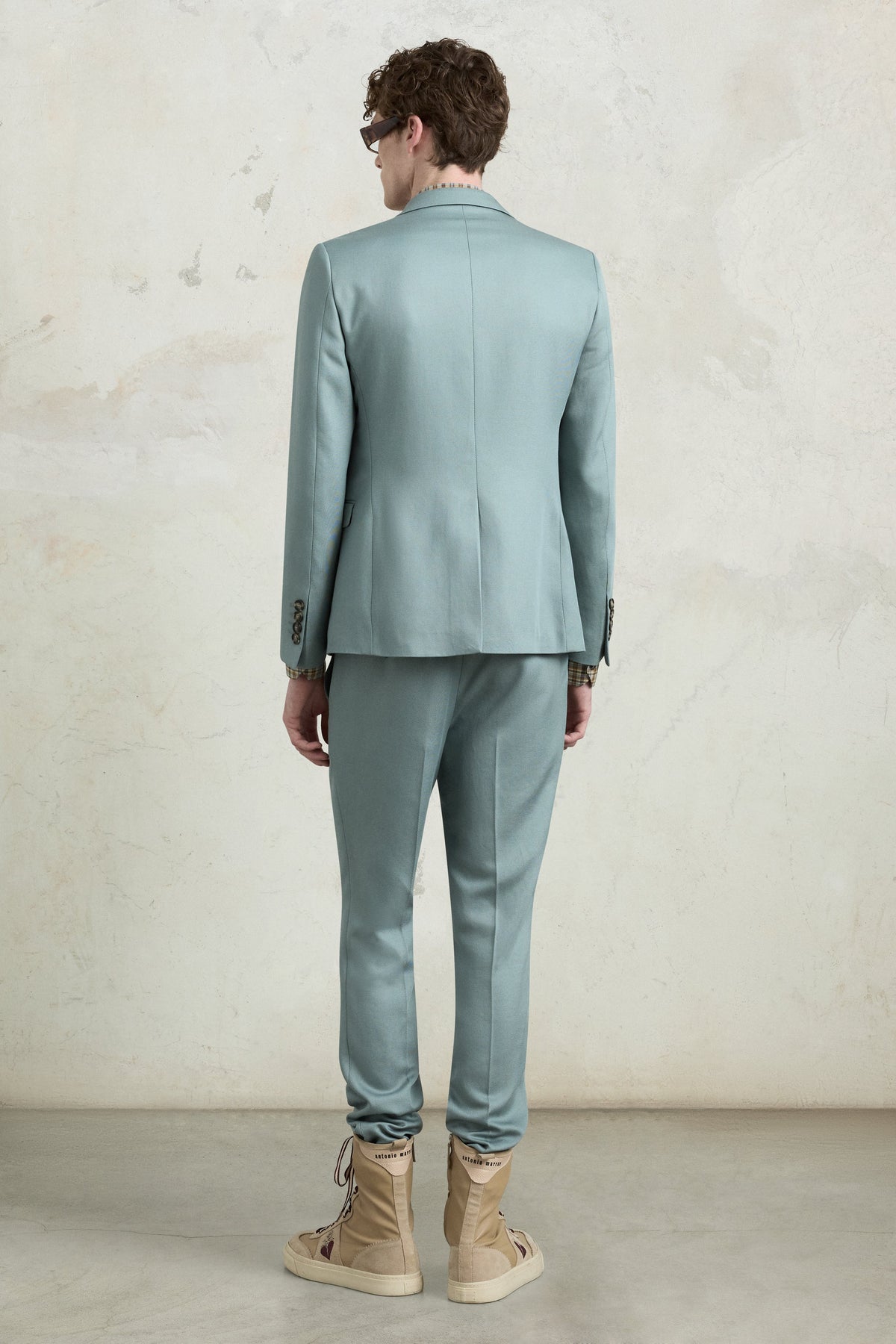 Two-Pleat Tailored Trousers