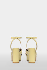 Yellow Patent Leather Dana