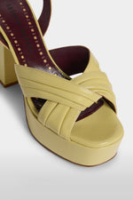 Yellow Patent Leather Dana
