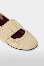 Cream Ballerinas