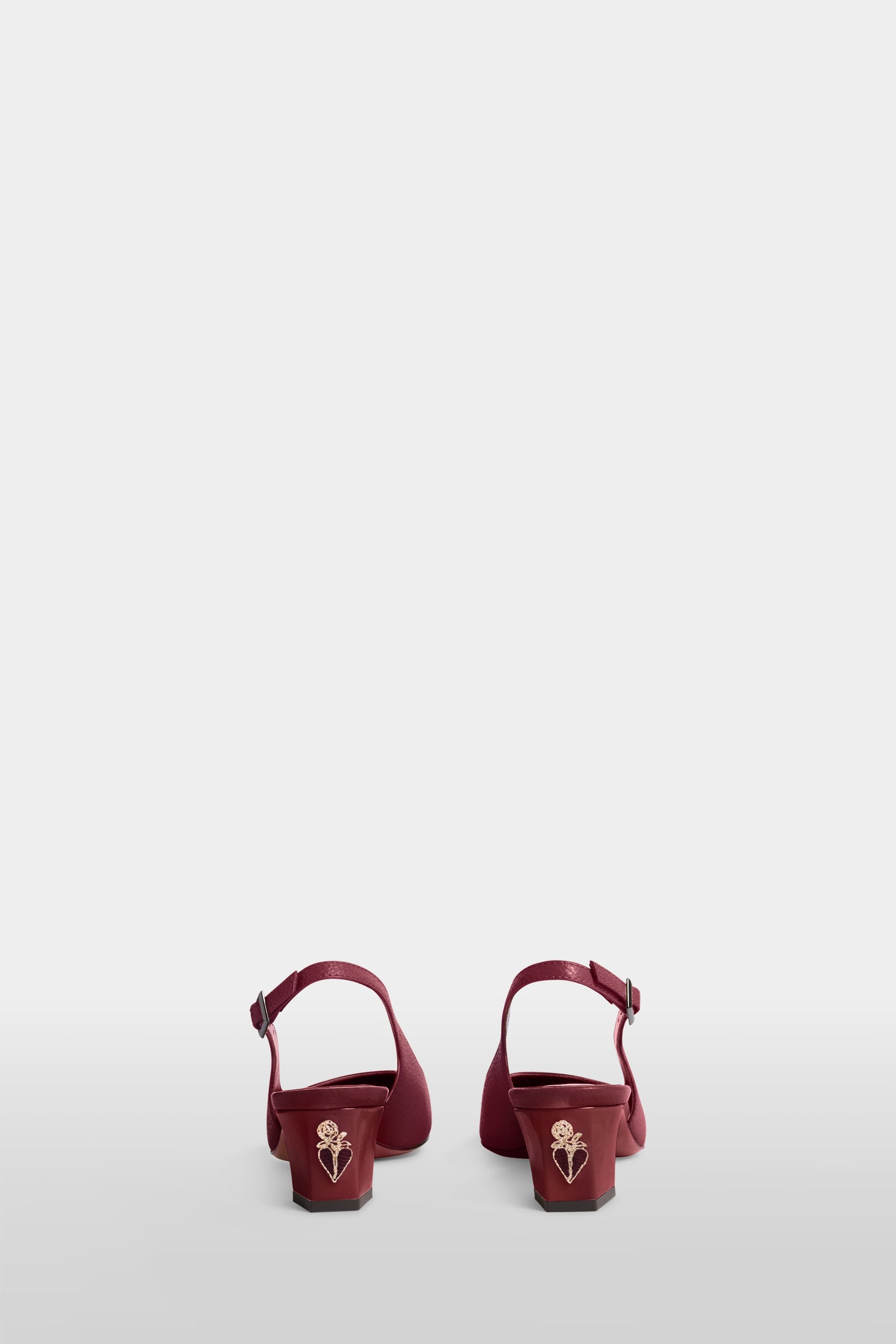 Low-Heel Slingback Pumps