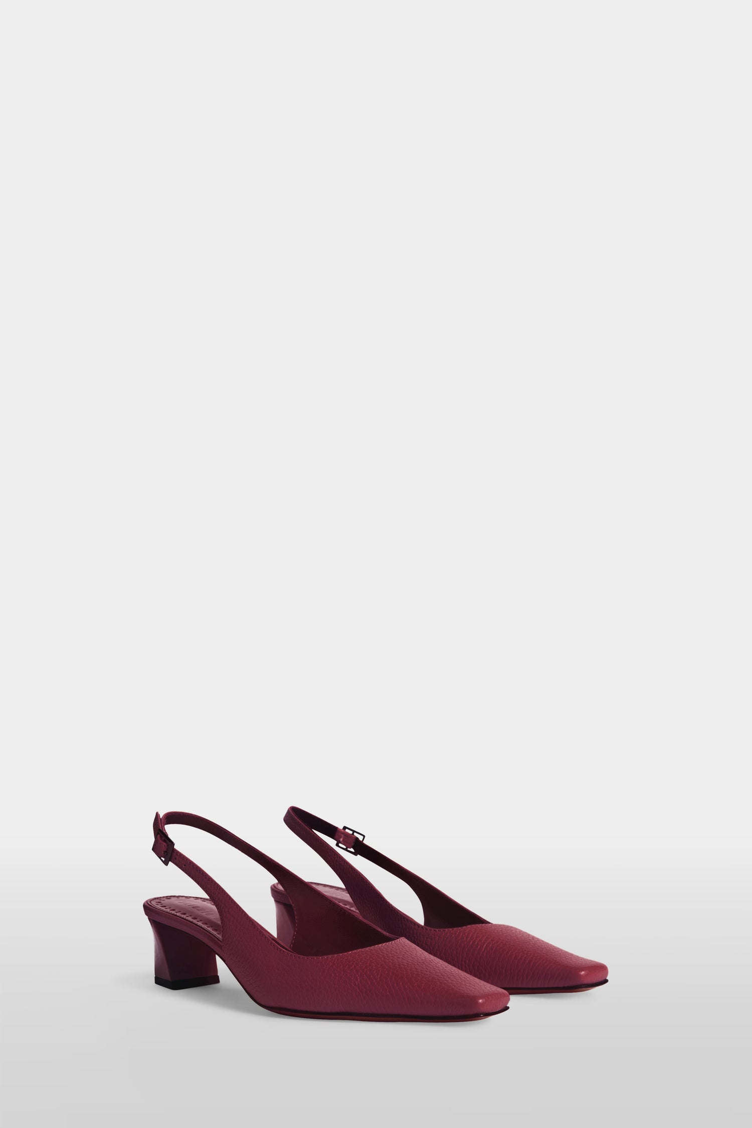 Low-Heel Slingback Pumps