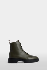 Lace-Up Ankle Boots