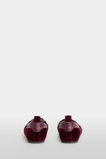 Bordeaux Lollove Ballerina Sneakers
