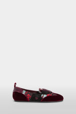 Bordeaux Lollove Ballerina Sneakers