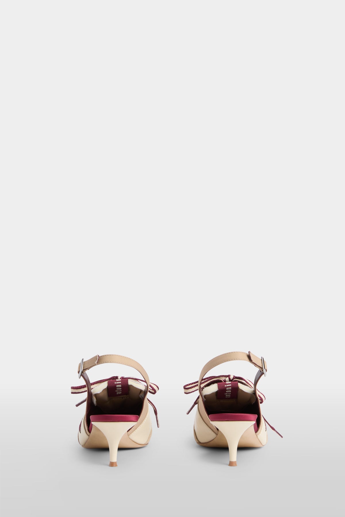 Beige Lollove Slingback Sneakers