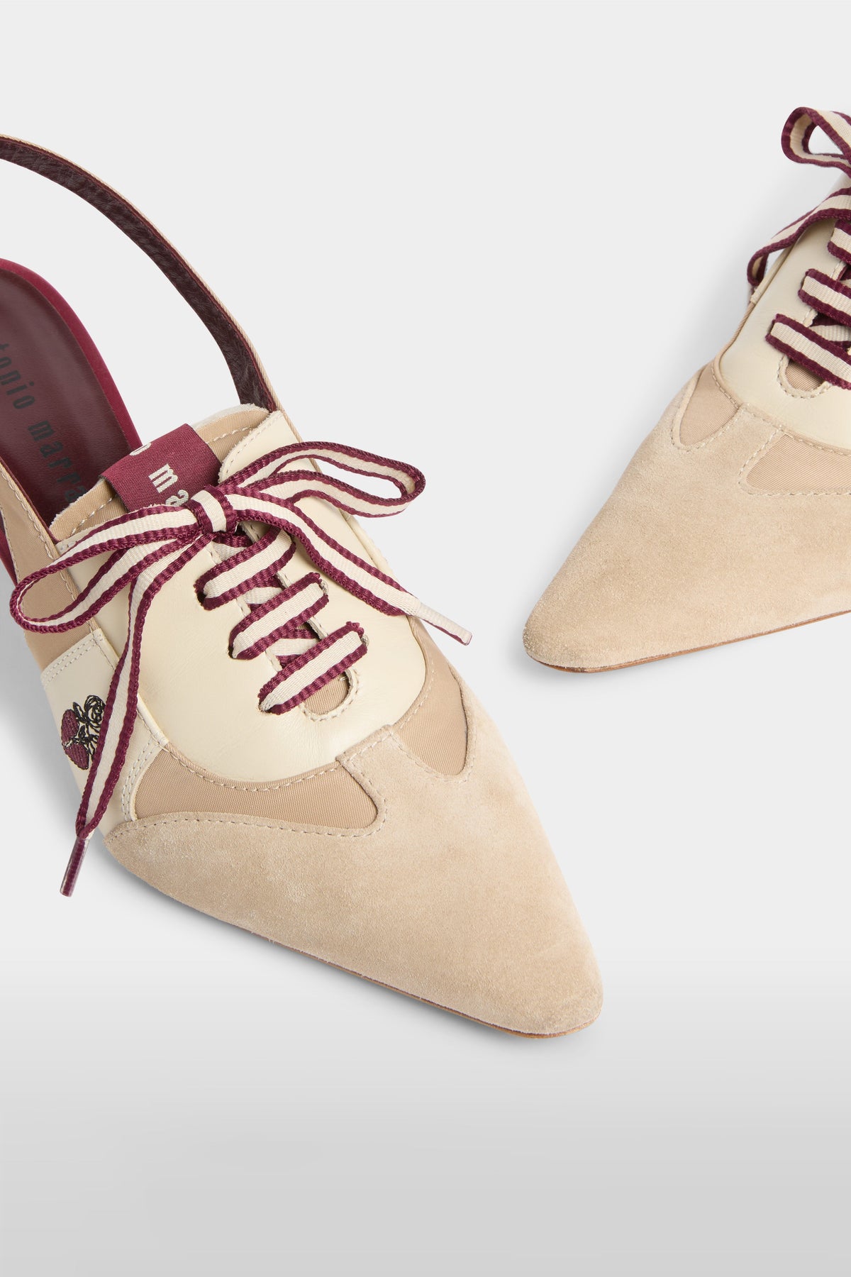 Beige Lollove Slingback Sneakers