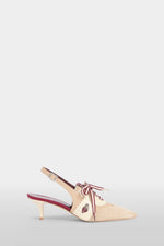 Beige Lollove Slingback Sneakers