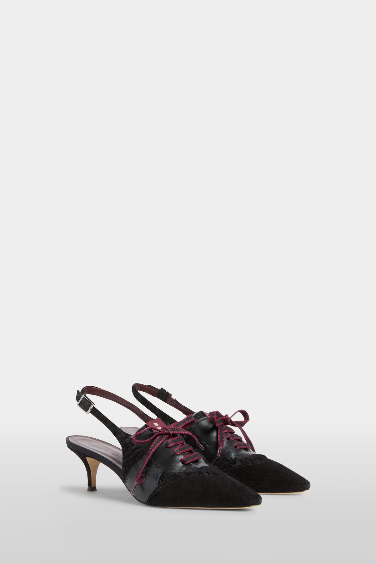 Black Lollove Slingback Sneakers