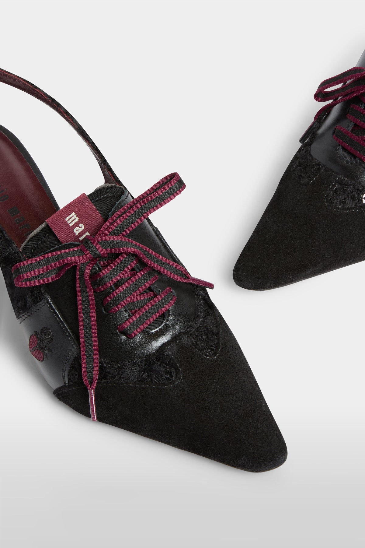 Black Lollove Slingback Sneakers