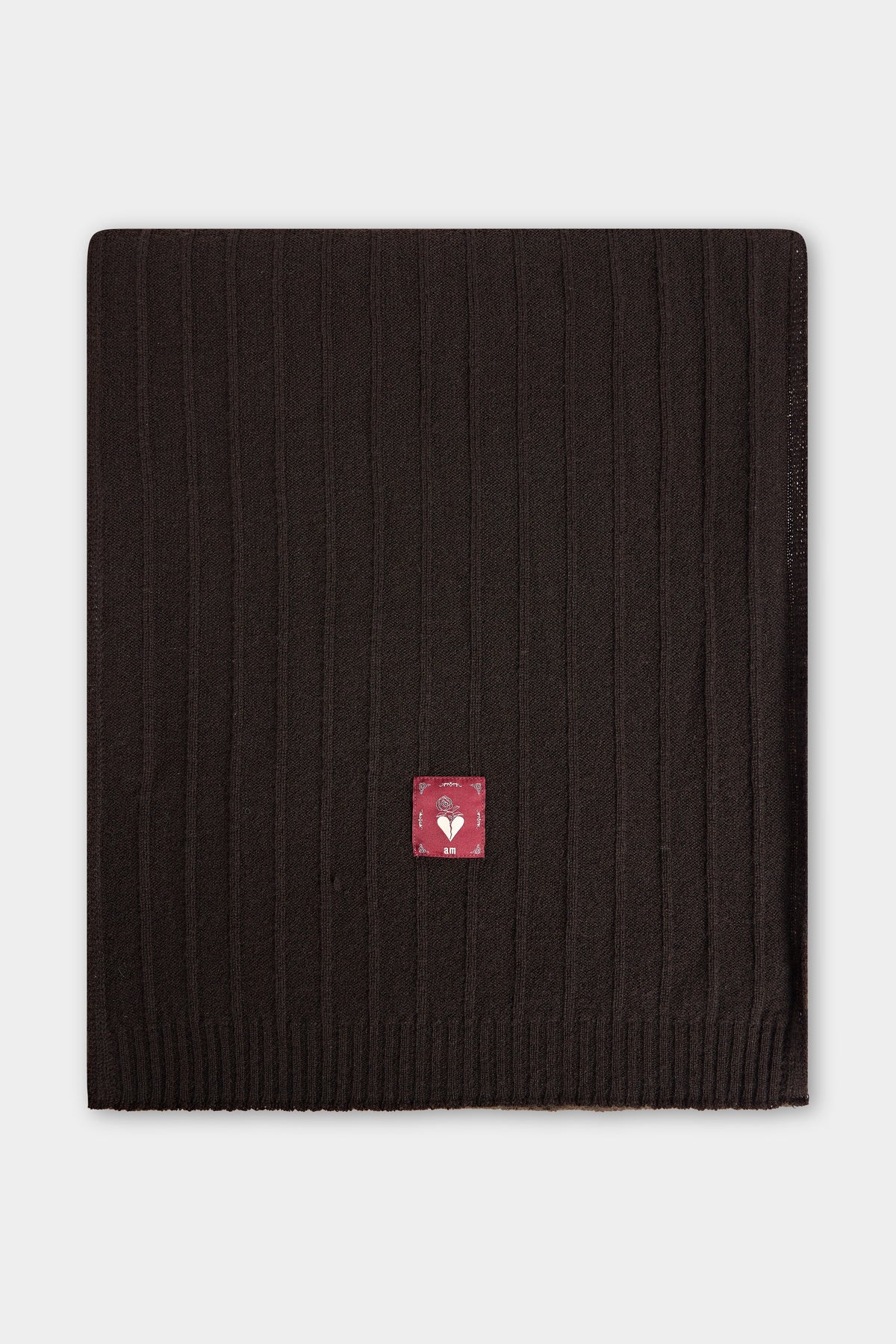 Scarf with Patch Pocket