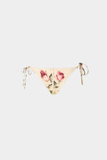Rose and Tulip Tie-Side Bikini Bottom