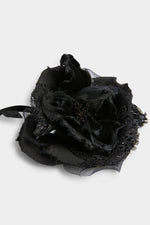 Black Rose Brooch