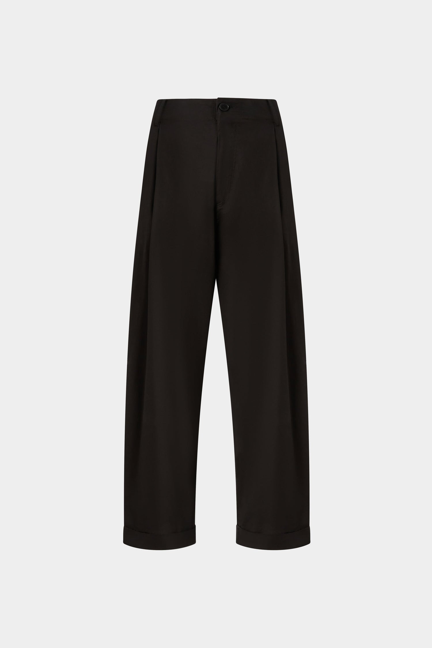 Black Wide-Leg Trousers